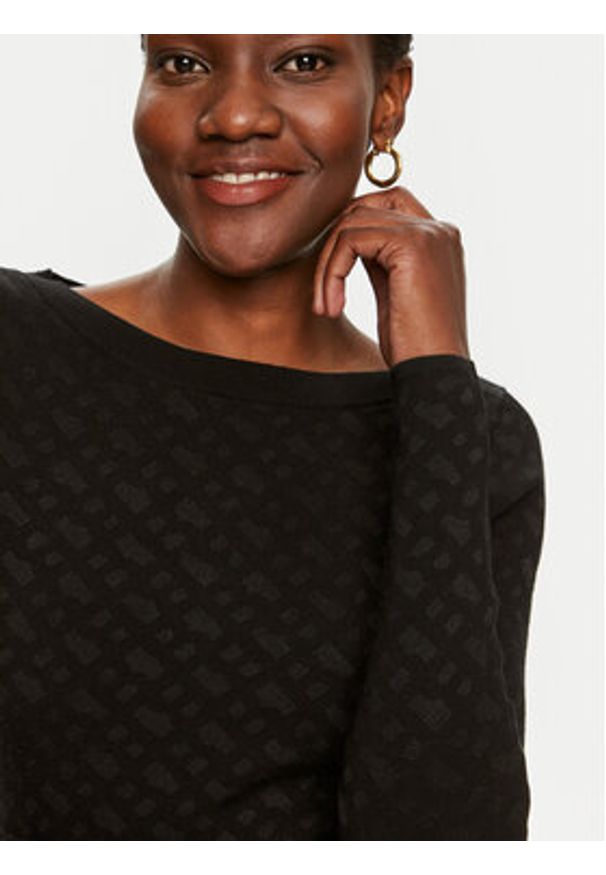 BOSS - Boss Sweter Ferenti 50521371 Szary Slim Fit. Kolor: szary. Materiał: wiskoza