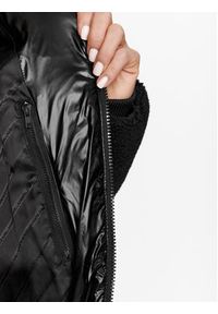 Karl Lagerfeld - KARL LAGERFELD Kurtka puchowa Transformer 236W1505 Czarny Regular Fit. Typ kołnierza: dekolt w karo. Kolor: czarny. Materiał: syntetyk