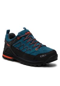 CMP Trekkingi Moon Low Trekking Shoe Wp 31Q4787 Niebieski. Kolor: niebieski. Materiał: skóra, zamsz. Sport: turystyka piesza #1