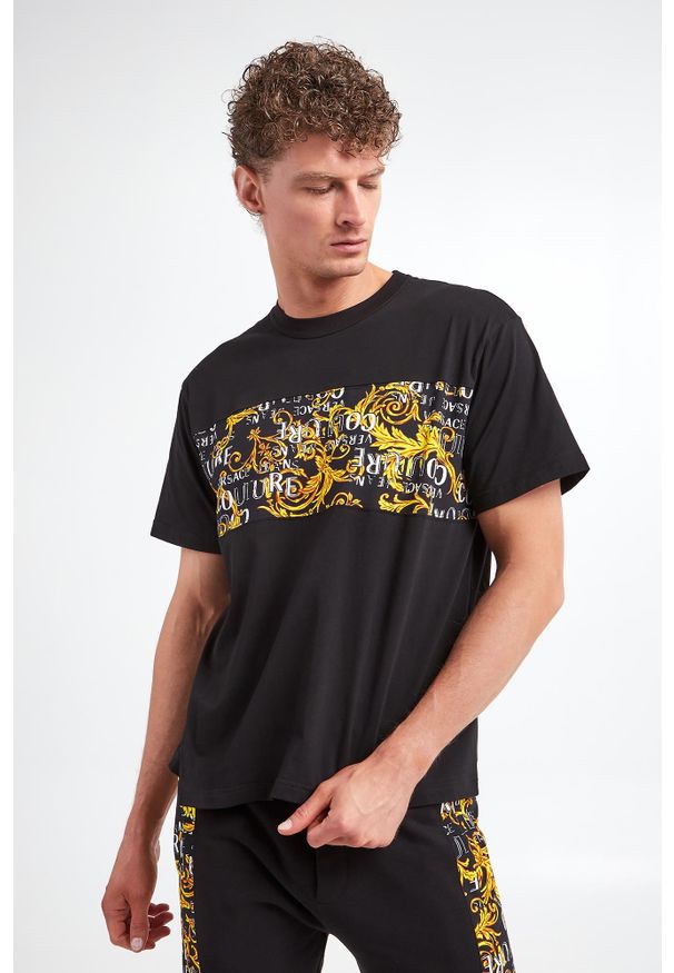 Versace Jeans Couture - T-shirt męski VERSACE JEANS COUTURE