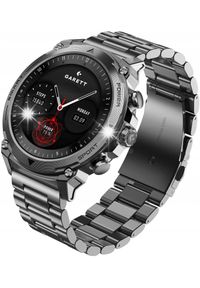 GARETT - Smartwatch Garett Smartwatch Garett Atom 47mm AMOLED 1,43'' Srebrny + dodatkowy pasek. Rodzaj zegarka: smartwatch. Kolor: srebrny #1