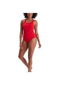 Strój pływacki jednoczęściowy damski Speedo Eco Endurance. Kolor: czerwony