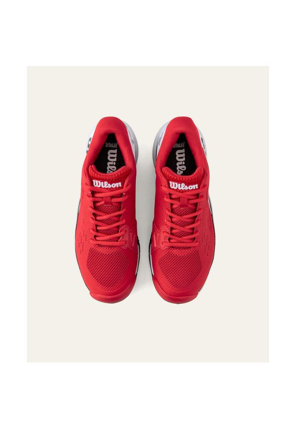 Buty do tenisa Wilson Rush Pro Ace. Kolor: czerwony, biały, wielokolorowy. Sport: tenis