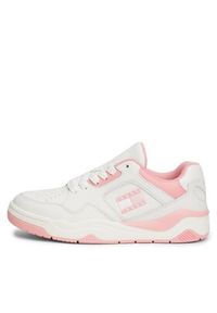 Tommy Jeans Sneakersy Tjw New Basket Sneaker Lc EN0EN02524 Różowy. Kolor: różowy. Materiał: skóra