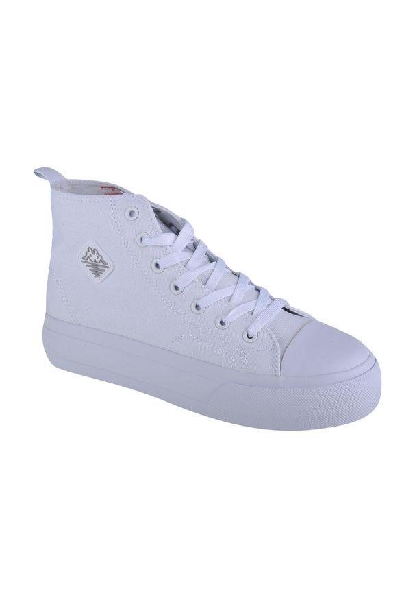 Buty sportowe do chodzenia damskie, Kappa Viska OC. Kolor: biały. Materiał: tkanina, guma. Sport: turystyka piesza