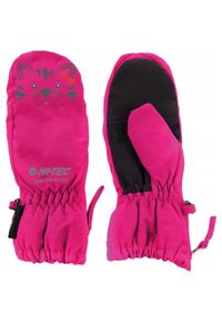 Hi-tec - Rękawiczki dziecięce Hi-Tec Nodi Kids. Kolor: różowy. Sezon: zima. Sport: turystyka piesza #1