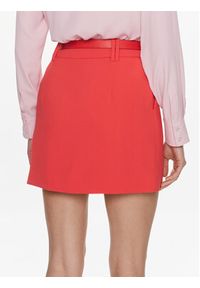 Marciano Guess Spódnica mini Moira 4RGD05 7000A Czerwony Regular Fit. Kolor: czerwony. Materiał: syntetyk