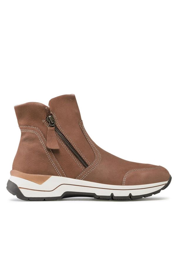 Go Soft Botki WB-AMANDA-AW22-13 Brązowy. Kolor: brązowy. Materiał: nubuk, skóra