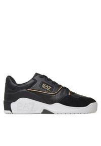 EA7 Emporio Armani Sneakersy X8X187 XK402 M700 Czarny. Kolor: czarny. Materiał: skóra