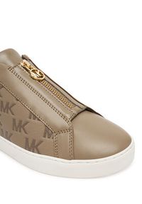 MICHAEL Michael Kors Sneakersy Keaton Zip Slip On 43T5KTFP5L Beżowy. Zapięcie: bez zapięcia. Kolor: beżowy. Materiał: skóra #3
