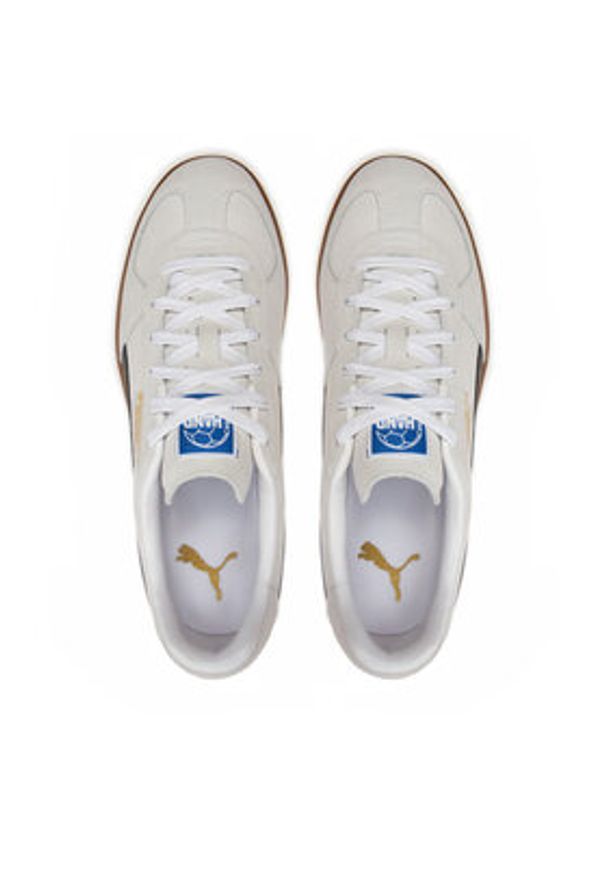 Puma Sneakersy Handball 106695 03 Biały. Kolor: biały. Materiał: zamsz, skóra. Sport: piłka ręczna