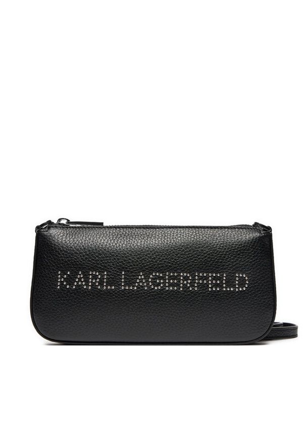 Karl Lagerfeld - KARL LAGERFELD Torebka 246W3291 Czarny. Kolor: czarny. Materiał: skórzane