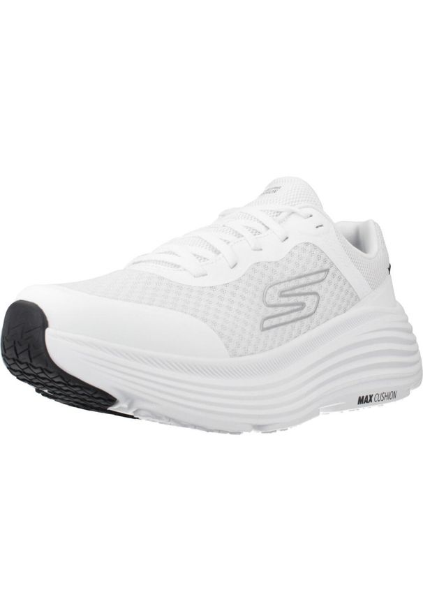skechers - Buty SKECHERS MAX CUSHIONING ENDEAVOUR Biały. Kolor: biały. Model: Skechers Sport. Sport: turystyka piesza