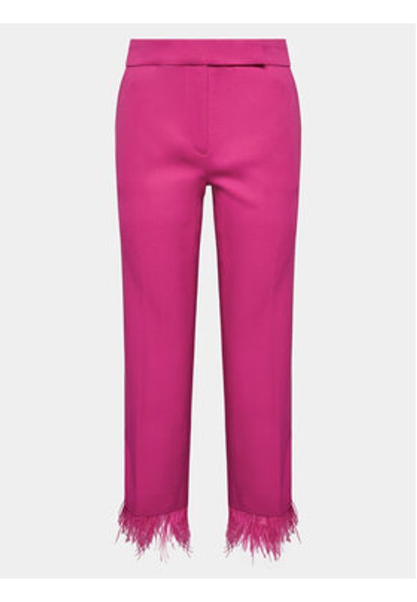 MICHAEL Michael Kors Spodnie materiałowe MH330K43GZ Różowy Regular Fit. Kolor: różowy. Materiał: syntetyk