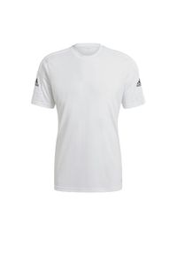 Adidas - Koszulka męska adidas Squadra 21 Jersey. Kolor: czarny, biały, wielokolorowy. Materiał: jersey