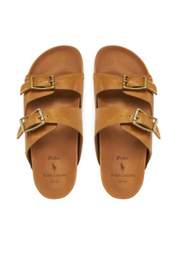 Polo Ralph Lauren Espadryle Turbach Dbls 803961287001 Brązowy. Kolor: brązowy. Materiał: skóra
