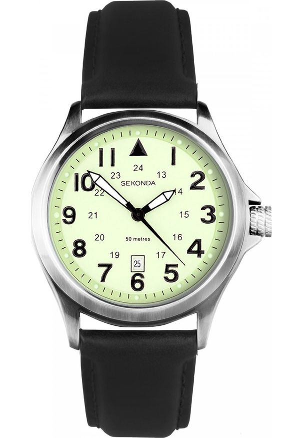 Zegarek Sekonda Zegarek męski Sekonda 30094 czarny. Kolor: czarny