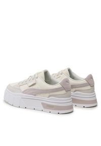 Puma Sneakersy Mayze Stack Luxe Wns 389853 01 Écru. Materiał: skóra #4