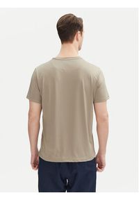 Aulp T-Shirt Tommy Khaki Regular Fit. Kolor: brązowy. Materiał: syntetyk #3