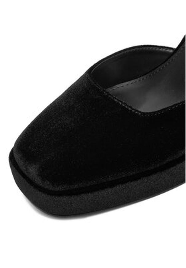 Juicy Couture Czółenka EO-W2SH59501A Czarny. Kolor: czarny. Materiał: materiał