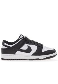 Buty Nike Dunk Low Retro DD1391-100 - bialo-czarne. Kolor: czarny. Materiał: guma, syntetyk, skóra. Szerokość cholewki: normalna. Sezon: lato