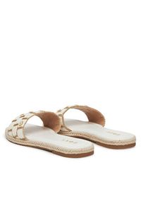 Roxy Espadryle E6018-5 Biały. Kolor: biały. Materiał: materiał, syntetyk