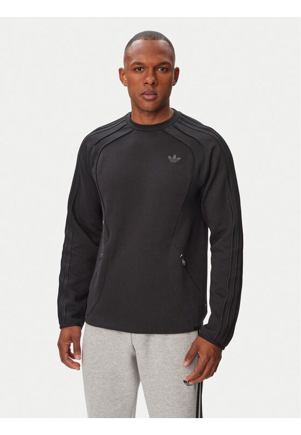 Adidas - adidas Bluza Spacer Teamgeist 26 KT4424 Czarny Regular Fit. Okazja: na spacer. Kolor: czarny. Materiał: syntetyk