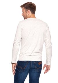 Lee - LONGSLEEVE LEE LONGSLEEVE L63TU048. Długość rękawa: długi rękaw. Wzór: melanż. Styl: klasyczny #4