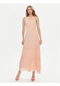 Dixie Sukienka letnia A207J021A Różowy Regular Fit. Kolor: różowy. Materiał: jedwab, wiskoza. Sezon: lato
