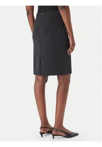 BOSS - Boss Spódnica ołówkowa Vileah 50490036 Czarny Slim Fit. Kolor: czarny. Materiał: wełna #2