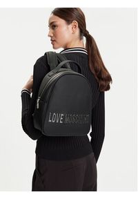 Love Moschino - LOVE MOSCHINO Plecak JC4197PP1NKD000B Czarny. Kolor: czarny. Materiał: skóra #3