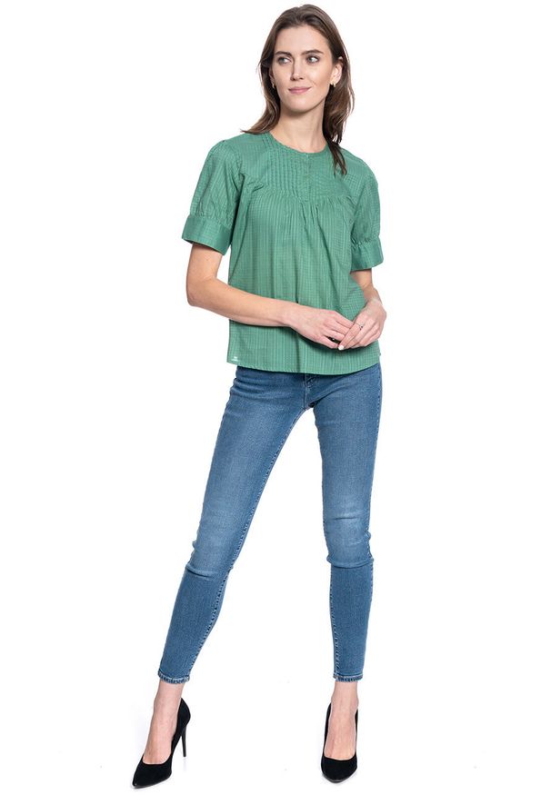 Mustang - DAMSKA BLUZKA MUSTANG ELSA CROCHET BLOUSE 1009478 6318