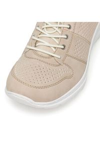 Rieker Sneakersy L3254-62 Beżowy. Kolor: beżowy. Materiał: materiał #8