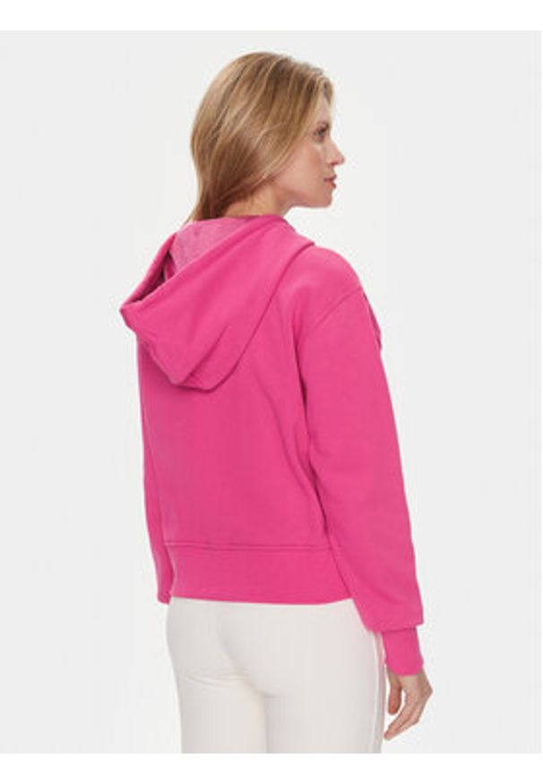Guess Bluza W3BQ10 KBKM0 Różowy Regular Fit. Kolor: różowy. Materiał: bawełna