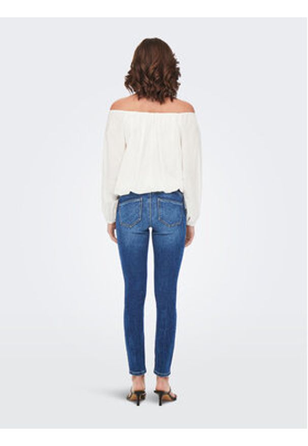 only - ONLY Jeansy 15259128 Niebieski Skinny Fit. Kolor: niebieski