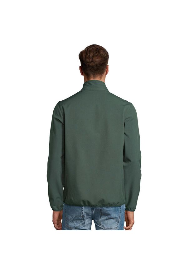 SOL'S - Męska Kurtka Radian Soft Shell. Kolor: czerwony, wielokolorowy, zielony