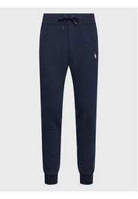 Polo Ralph Lauren Spodnie dresowe 710888283002 Granatowy Regular Fit. Kolor: niebieski. Materiał: bawełna, syntetyk #3