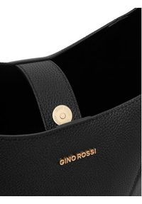 Gino Rossi - GINO ROSSI Torebka EO-LA321-1072 Czarny. Kolor: czarny. Materiał: skórzane #9