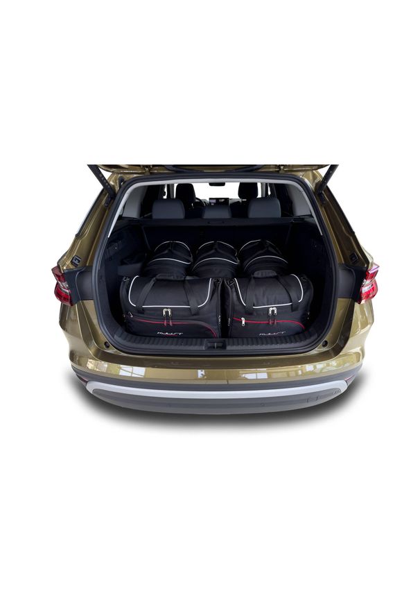 KJUST - Torby Do Bagażnika Skoda Kodiaq 2023+ 5Szt Kjust. Kolor: czarny. Styl: sportowy