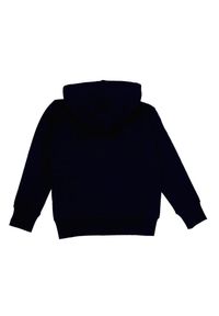 LEONE 1947 APPAREL - Bluza dziecięca z kapturem i zamkiem Basic. Typ kołnierza: kaptur. Kolor: niebieski. Sport: joga i pilates