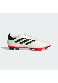 Adidas - Buty Copa Pure II Club FXG. Kolor: czerwony, biały, wielokolorowy, czarny. Materiał: syntetyk, materiał