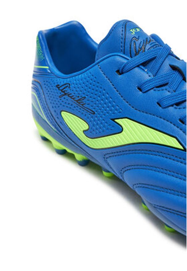 Joma Buty do piłki nożnej Aguila AG AGUW2404AG Niebieski. Kolor: niebieski. Materiał: skóra