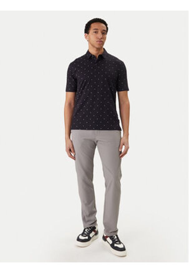 Armani Exchange Polo XM000735 AF10356 FB434 Czarny Regular Fit. Typ kołnierza: polo. Kolor: czarny. Materiał: bawełna