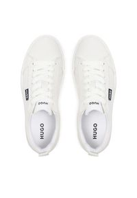 Hugo - HUGO Sneakersy Morrie 50536634 10263296 01 Biały. Kolor: biały. Materiał: skóra #4