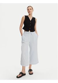 Pieces Kuloty Sastina 17156930 Błękitny Loose Fit. Kolor: niebieski. Materiał: bawełna #3