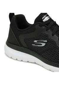 skechers - Skechers Sneakersy Quick Path 12607/BKW Czarny. Kolor: czarny. Materiał: materiał #5