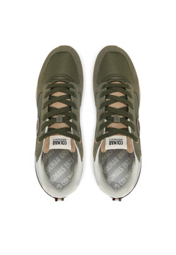 Colmar Sneakersy Travis SS25/063 Brązowy. Kolor: brązowy. Materiał: skóra, zamsz