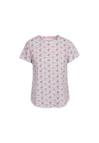 TRESPASS - Top Damski Cara Flamingo Casual Top. Kolor: biały. Sport: turystyka piesza #1