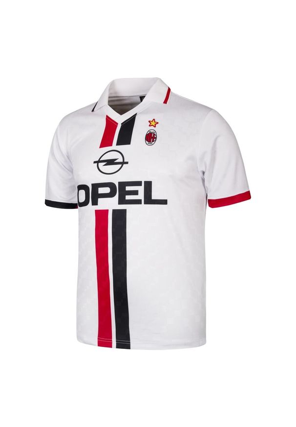 COPA FOOTBALL - Retro koszulka piłkarska – Męska – AC Milan 1996 – Biały. Kolor: biały. Sport: piłka nożna