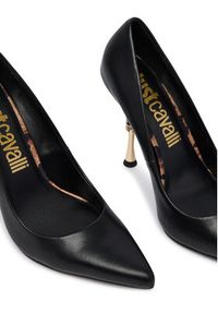 Just Cavalli Szpilki 80RA3S41 ZPB93 Czarny. Kolor: czarny. Materiał: skóra. Obcas: na szpilce #5